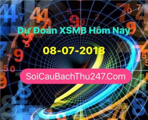 Dự Đoán Ngày 08-07-2018 Chốt Số XSMB