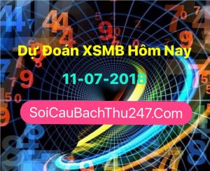 Dự Đoán Ngày 11-07-2018 Chốt Số XSMB