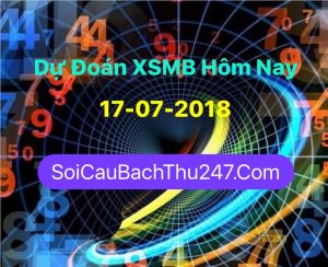 Dự Đoán Ngày 17-07-2018 Chốt Số XSMB