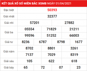 Dự đoán soi cầu miền bắc 02-04-2021