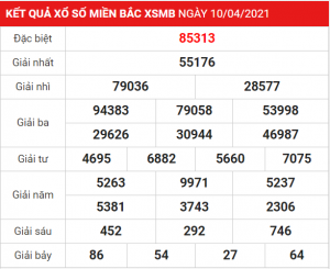 Dự đoán soi cầu miền bắc 11-04-2021