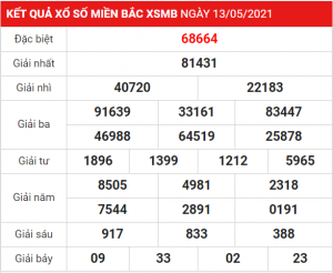 Dự đoán soi cầu miền bắc 14-05-2021