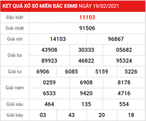 Dự đoán soi cầu miền bắc 20-02-2021