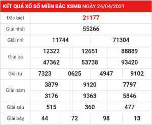 Dự đoán soi cầu miền bắc 25-04-2021